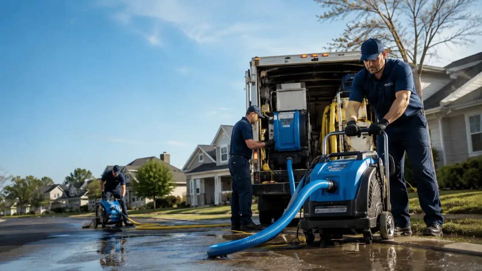 Flood Damage Cleanup in Newport, OH